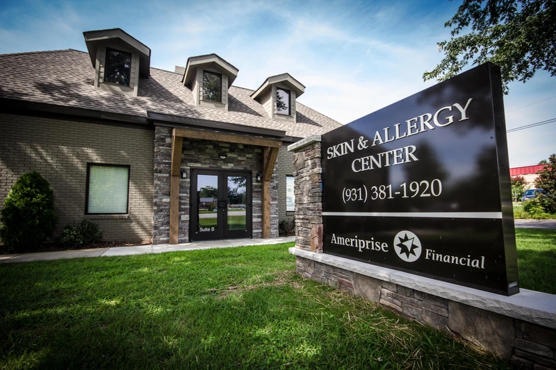 Building of Skin & Allergy Center photographed by Nashville Corporate Media